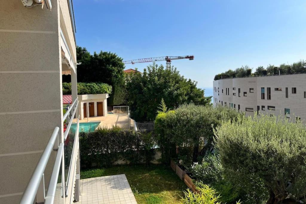 Saint-Antoine  Les Jardins De Monaco Vue Mer Et Piscine 아파트 외부 사진