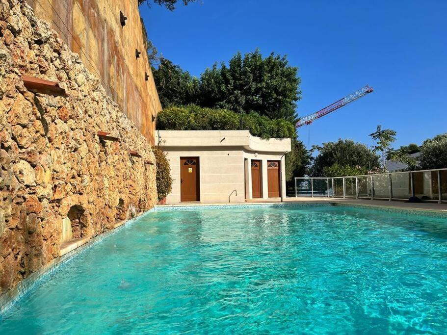 Saint-Antoine  Les Jardins De Monaco Vue Mer Et Piscine 아파트 외부 사진