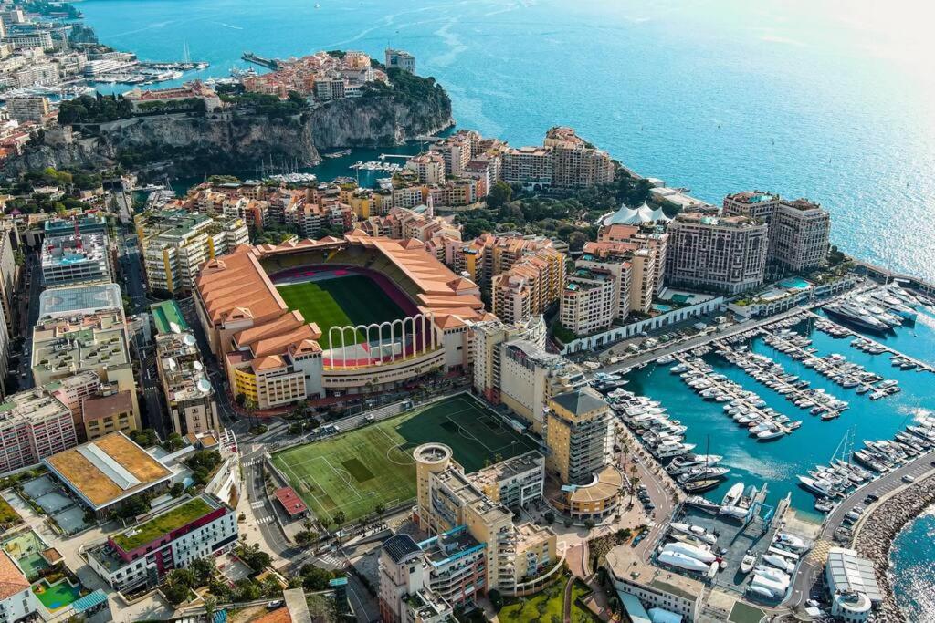 Saint-Antoine  Les Jardins De Monaco Vue Mer Et Piscine 아파트 외부 사진