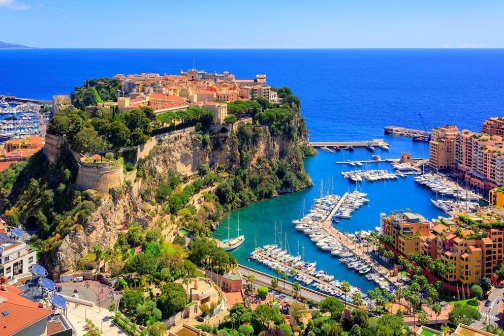 Saint-Antoine  Les Jardins De Monaco Vue Mer Et Piscine 아파트 외부 사진