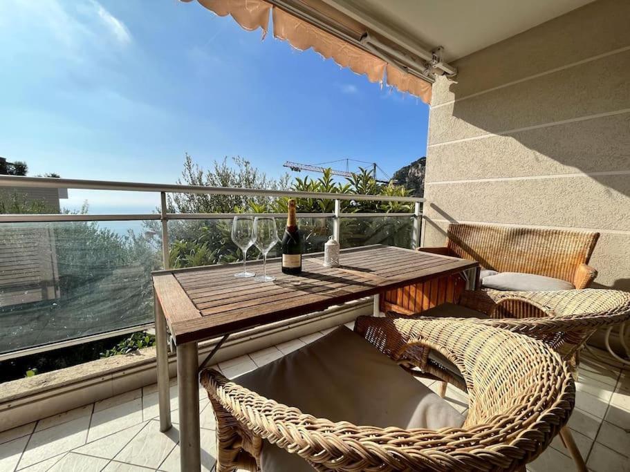 Saint-Antoine  Les Jardins De Monaco Vue Mer Et Piscine 아파트 외부 사진