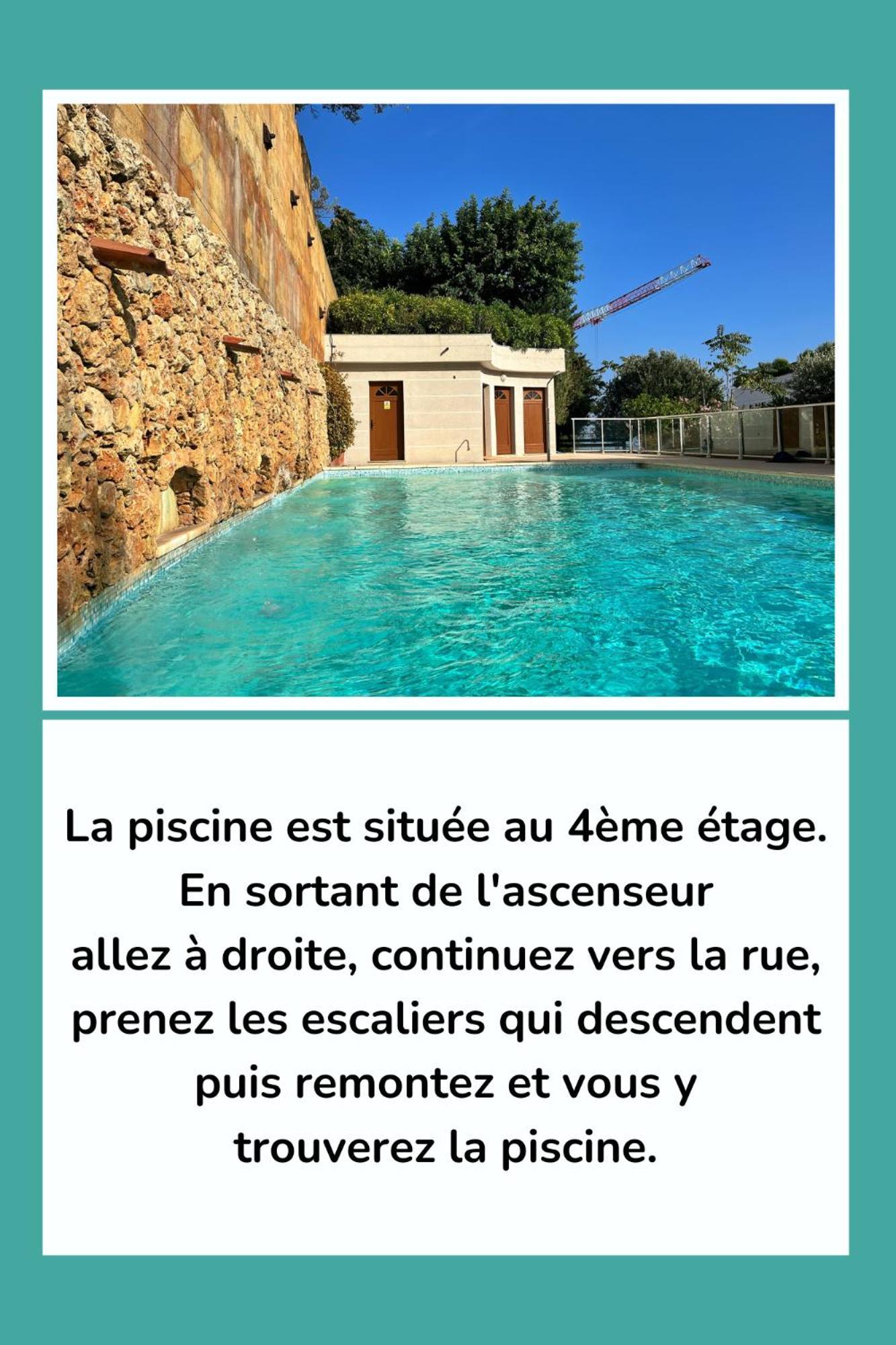 Saint-Antoine  Les Jardins De Monaco Vue Mer Et Piscine 아파트 외부 사진